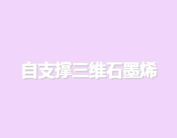 自支撑三维石墨烯（已去镍）超轻 （2cm*2cm）