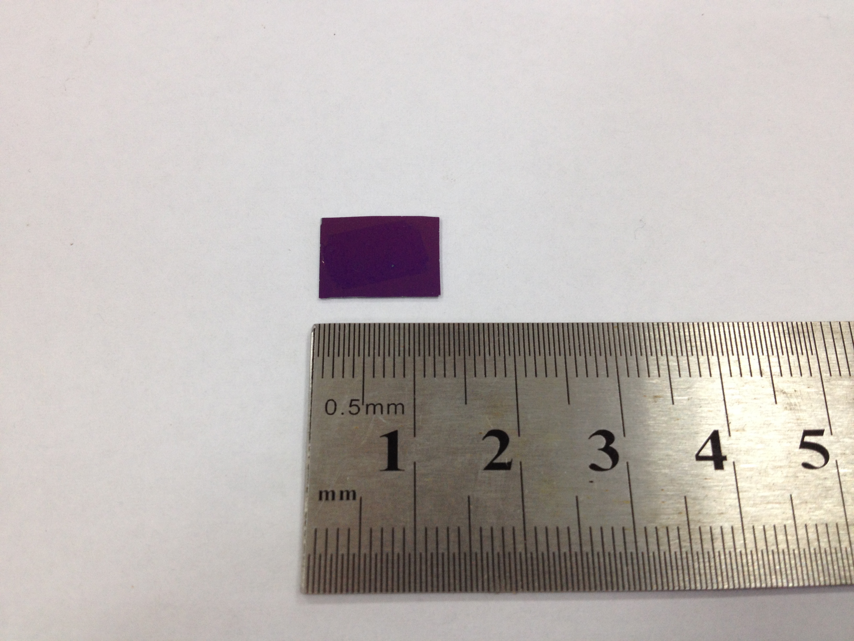 Graphene film-silicon substrate  (1*1cm)