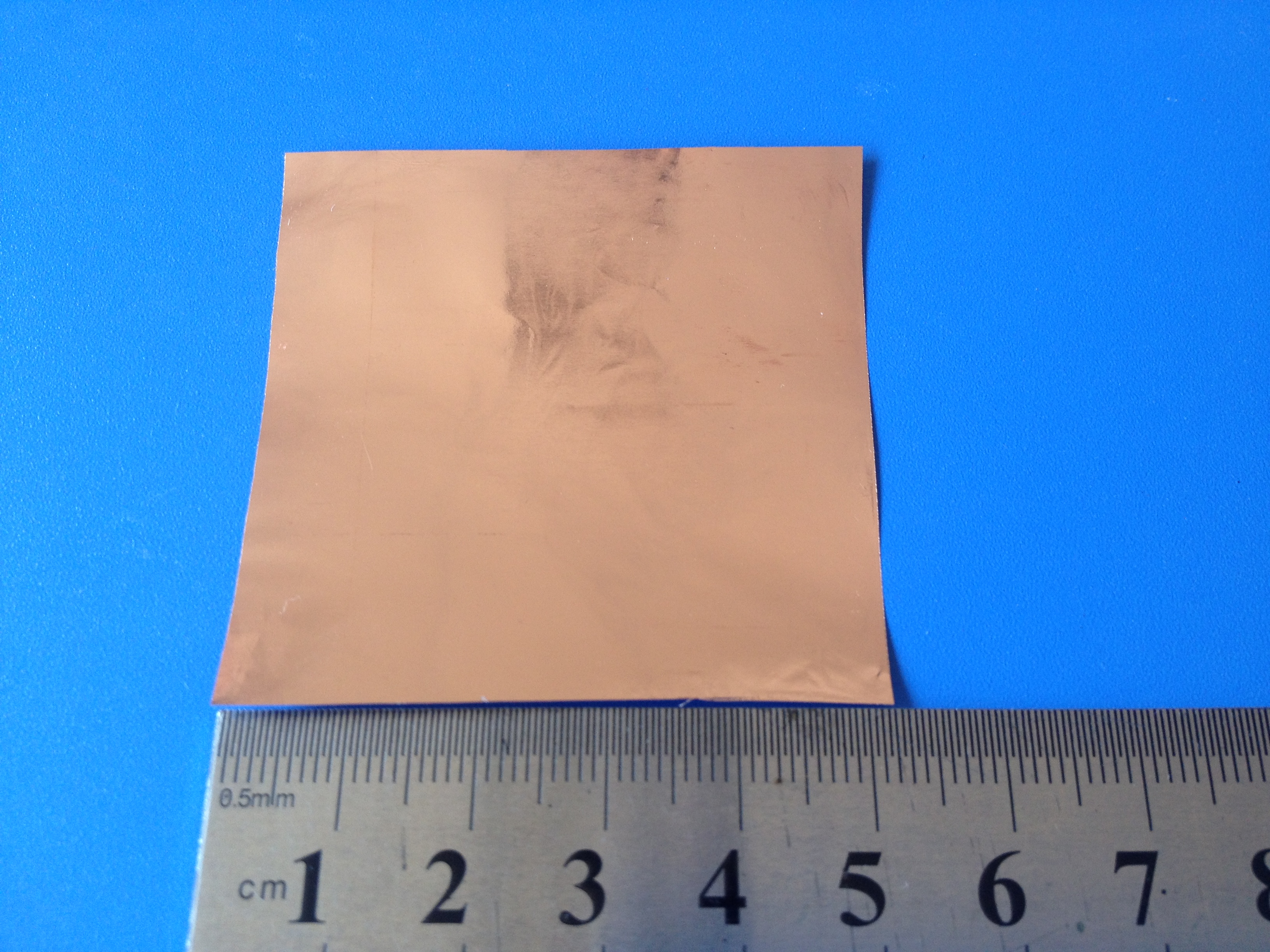  Graphene film-copper cornerstone (5*15cm)